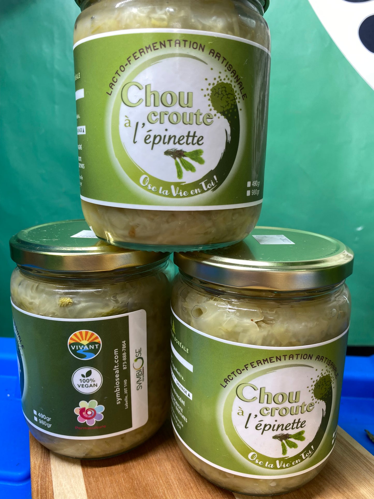 Kimchi et choucroute