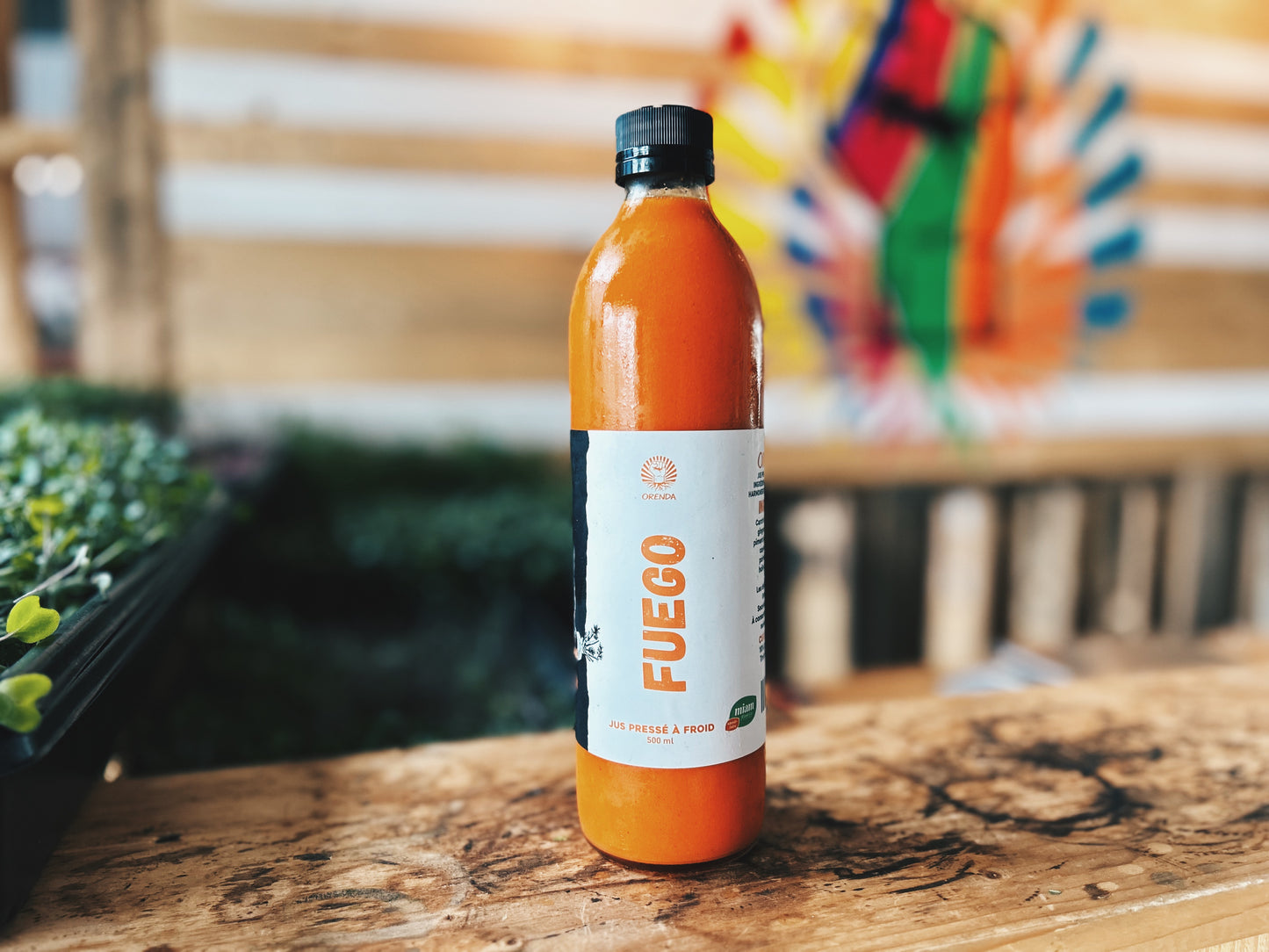 Jus pressés à froid