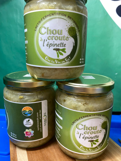 Kimchi et choucroute